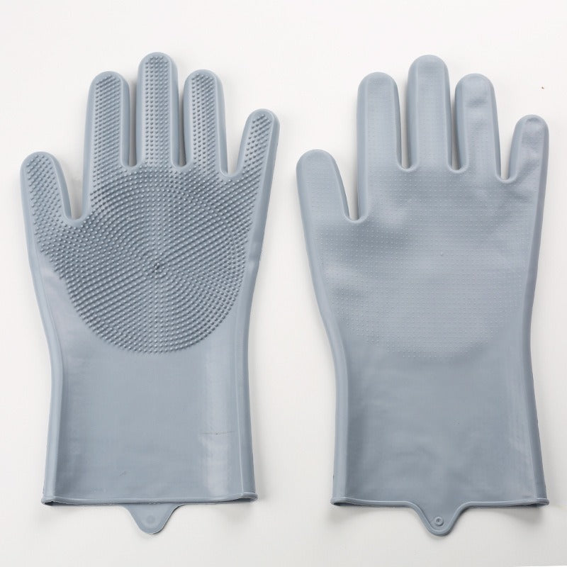 Dual-Sided Silicone Pet Gloves