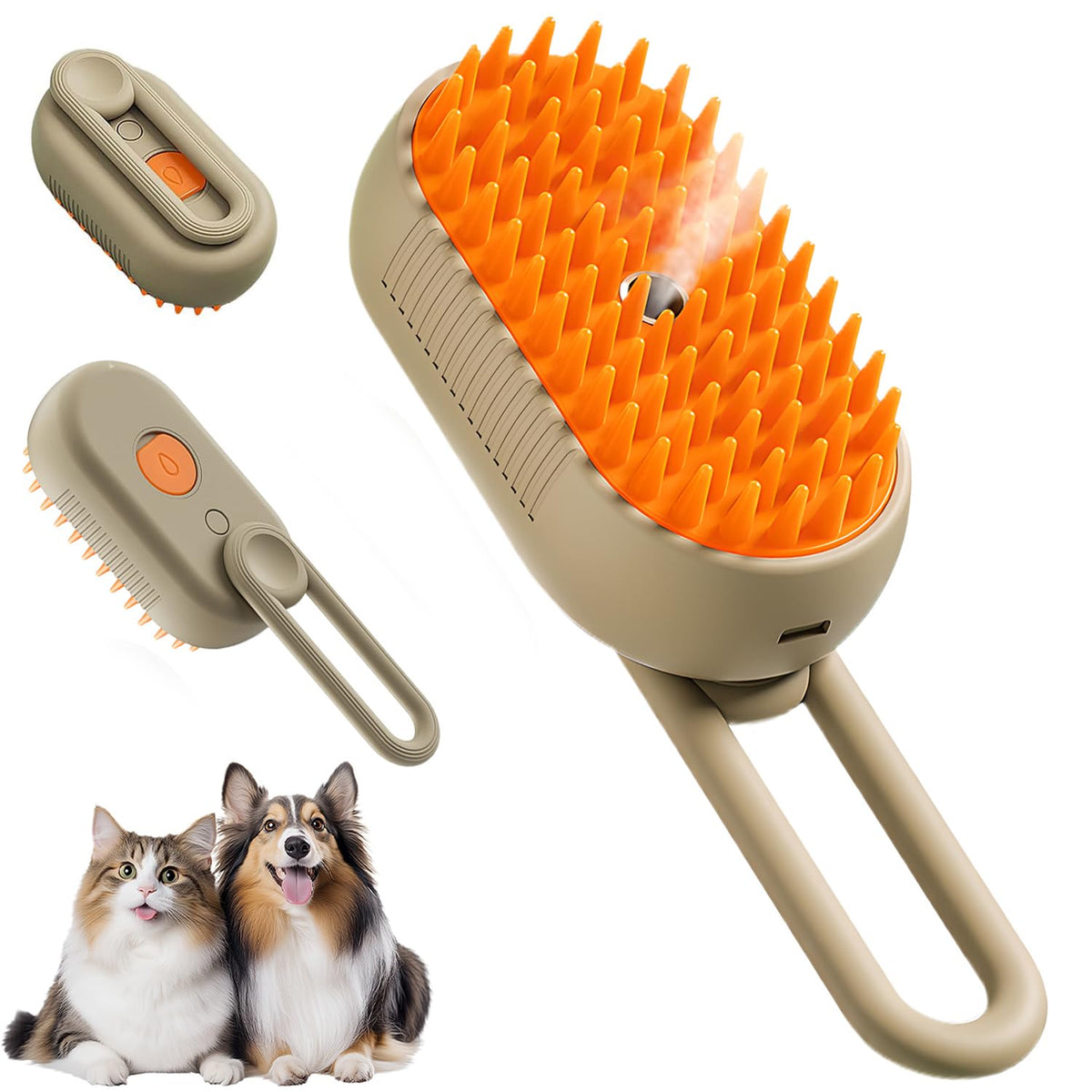 PuffEase Spritz defur comb