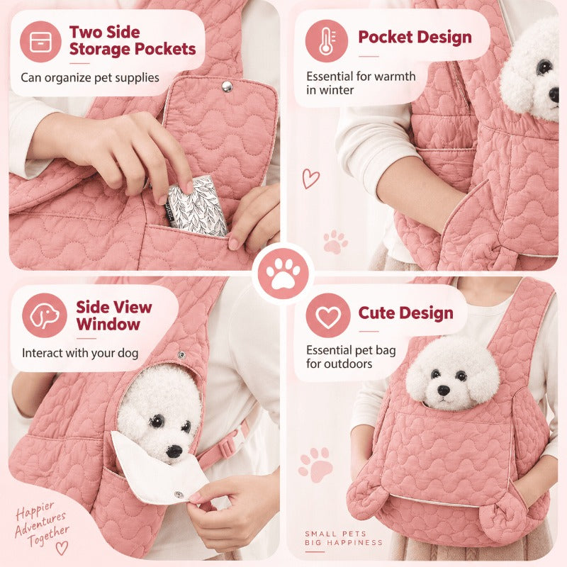 Ergonomic Front Pet Carrier Vest