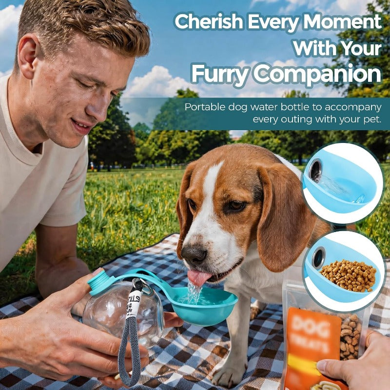 Dual-Purpose Pet Travel Bottle