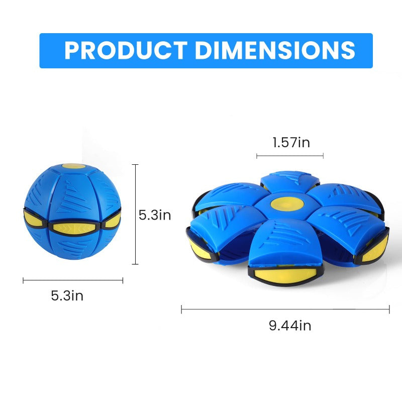 Transforming Saucer-Ball Toy
