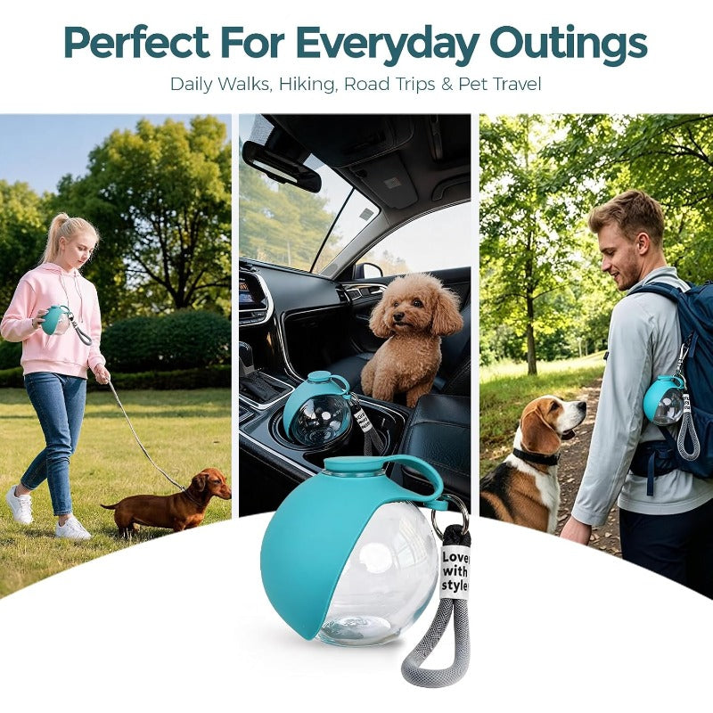 Dual-Purpose Pet Travel Bottle