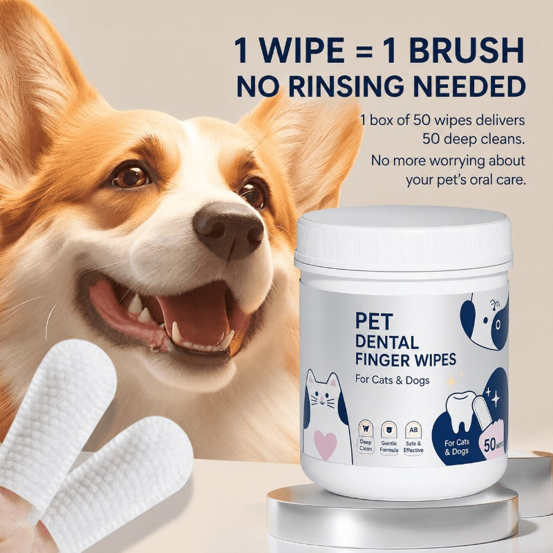 Dogs Cats Dental Finger Pads