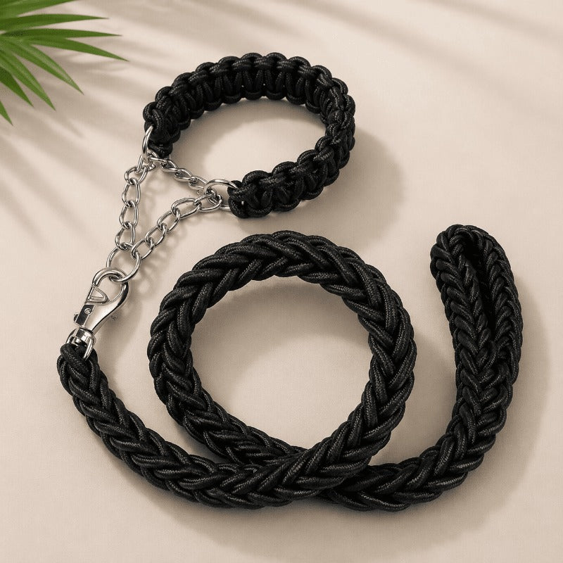 Heavy-Duty 8-Strand Braided Leash