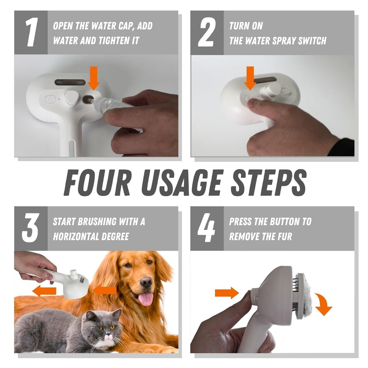 Yopoll Mist Massage Brush