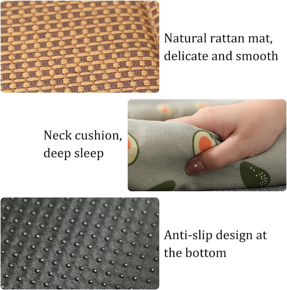 Breathable Rattan Cooling Pet Bed