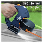 Dual Dog Leash with Tangle-Free Swivel & LED Light