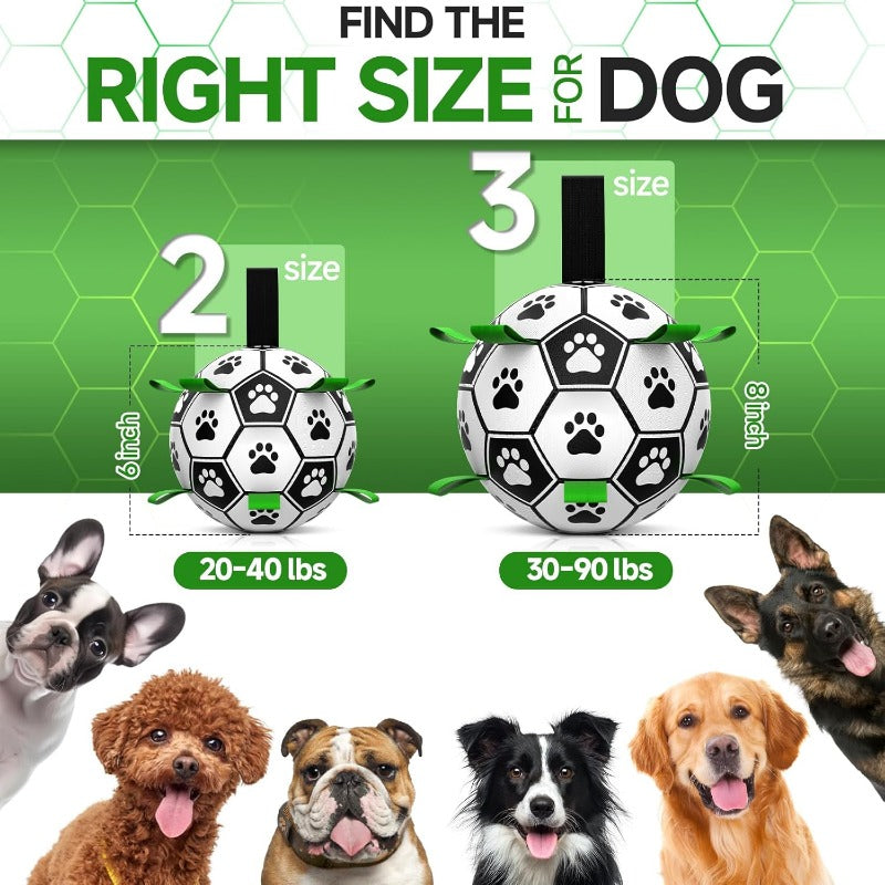 Interactive Floating Dog Soccer Ball