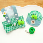 3-in-1 Pet Harness Set with Sun Hat & Leash