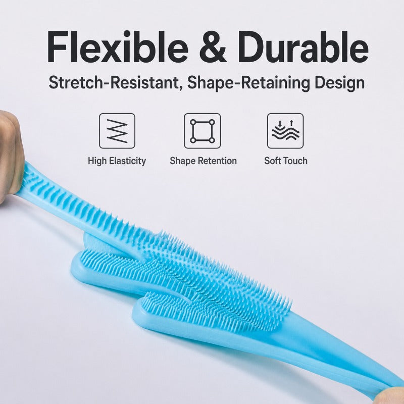 Dual-Sided Silicone Pet Gloves