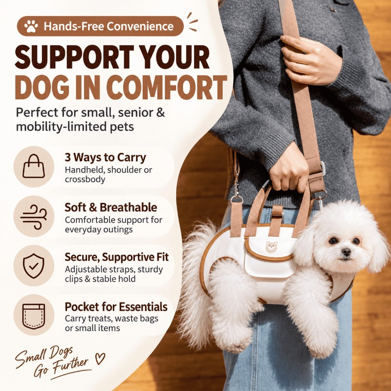 EasyGo Crossbody Pet Carrier Harness